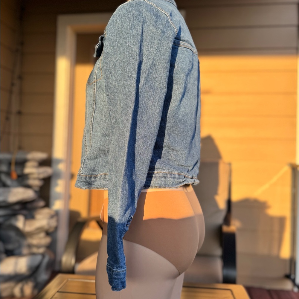Children’s Place Blue Denim Jacket - Picture 2 of 6